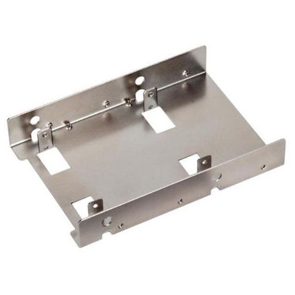 Silverstone Technology SDP08 3.5 in. to Two 2.5 in. Bay Converter, Silverstone, Mfr#: SDP08